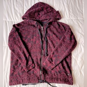 American Eagle Aztec Hoodie with Zipper